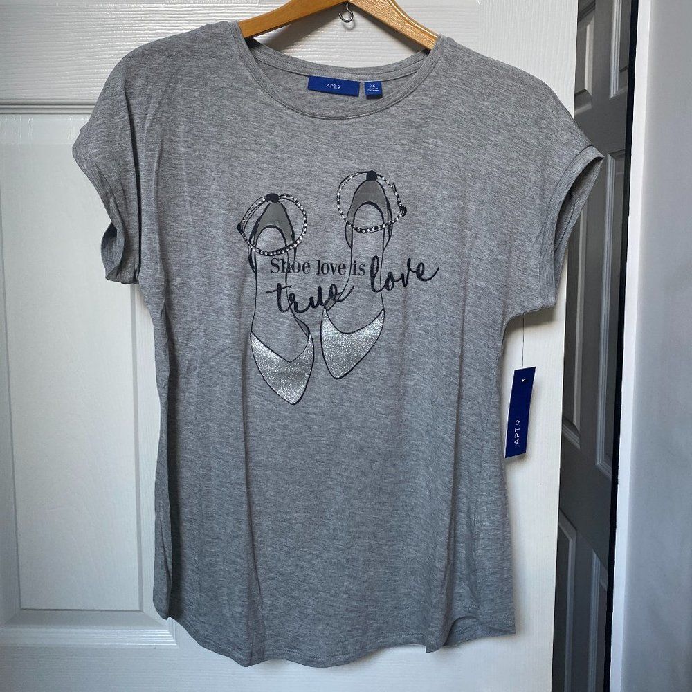 Apt. 9 Shoe Love is True Love Shirt